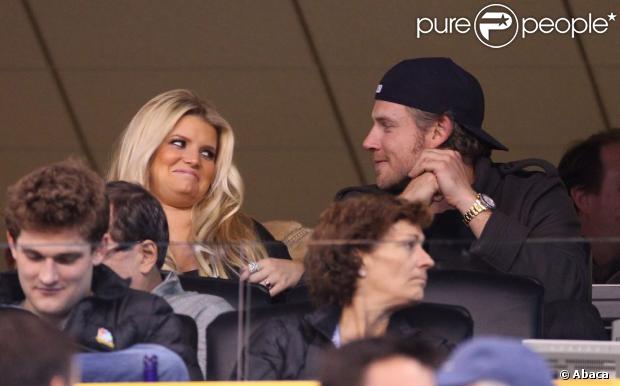 Jessica Simpson le 5 février 2012 à Indianapolis