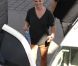 Britney Spears à la sortie d'un shooting, en août 2012 en Californie
