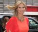 Heidi Klum arrive sur le plateau de Good Morning America, à New York, le 4 septembre 2012