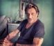 Johnny Hallyday dans sa chambre d'hôpital au CHU de Fort-de-France, le 30 août 2012.