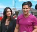 Mario Lopez : Promenade romantique pour le beau gosse et sa fiancée