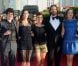 Félix Moati, Astrid Berges-Frisbey, Mélanie Bernier, Frédéric Beigbeder et Ana Girardot lors du final du Festival de Deauville le 8 septembre 2012