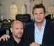 Olivier Mégaton et Liam Neeson lors du final du Festival de Deauville le 8 septembre 2012