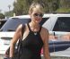 Laeticia Hallyday dans le quartier de Beverly Hills, à Los Angeles, le 10 septembre 2012.