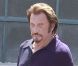 Johnny Hallyday après son passage chez le coiffeur dans le quartier de Beverly Hills, à Los Angeles, le 10 septembre 2012.