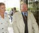 Jacques Martin et Céline près de Paris, le 5 mai 2004.