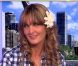 Marie en avril 2012 sur le plateau des Anges le Mag sur NRJ 12