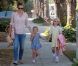Jennifer Garner emmène ses filles manger une glace. Los Angeles, le 14 septembre.