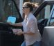 Jennifer Garner et ses filles Seraphina et Violet. Los Angeles, le 14 septembre.