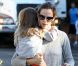 Jennifer Garner et ses filles Seraphina et Violet. Los Angeles, le 14 septembre.