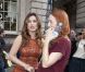 Kelly Brook au défilé Bora Aksu. Fashion Week de Londres, le 14 septembre 2012.