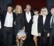 Laurent Voulzy, Robert Charlebois, Sandrine Kiberlain, Alain Delon, Nolwenn Leroy, Mireille Darc, Alain Souchon lors du VIIIe gala de l'IFRAD pour la recherche sur la maladie d'Alzheimer, à Paris le 18 septembre 2012