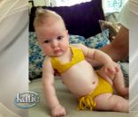 Maxwell, 4 mois, fillette de Jessica Simpson, en bikini...