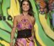 Elisabetta Canalis a assuré le show pour Miss Bikini lors de la Fashion Week de Milan, le 21 septembre 2012