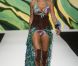 Elisabetta Canalis était irrésistible en Miss Bikini à la Fashion Week de Milan le 21 septembre 2012.