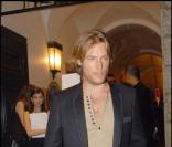 Gabriel Aubry, le compagnon d'Halle Berry, à la soirée Versace, le 21/06/08, à Florence