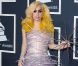 Lady Gaga en robe et chaussures Armani Privé lors des 52es Grammy Awards en janvier 2010.