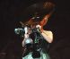  Lady Gaga en Paco Rabanne sur la scène de l'Odyssey Arena à Belfast lors des MTV European Music Awards 2011. 