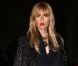 Rachel Zoe, ultrastylée tout en noir lors du défilé Lanvin printemps-été 2013. Paris, le 27 septembre 2012.