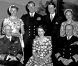 La princesse Ragnhild (à droite), portrait de famille en 1955