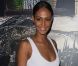 Joan Smalls assiste à l'after-party Givenchy à L'Arc. Paris, le 30 septembre 2012.