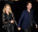 Natalia Vodianova et Antoine Arnault, main dans la main lors de l'after-party Givenchy à L'Arc. Paris, le 30 septembre 2012.
