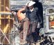  Johnny Depp et Armie Hammer lors d'un énième reshoot du western  Lone Ranger  de Gore Verbinski, le 27 septembre 2012. Le tournage a officiellement commencé le 25 février, il y a sept mois. 