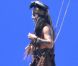  Johnny Depp tourne de nouvelles scènes du western  Lone Ranger  de Gore Verbinski, le 19 septembre 2012. 
