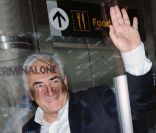 Dominique Strauss-Kahn quitte New York, le 3 septembre 2011.