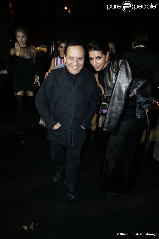 Azzedine Alaïa lors de la soirée de Carine Roitfeld et MAC organisée à paris le 2 octobre 2012