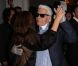 Karl Lagerfeld et Carine Roitfeld à la soirée Mac le 2 octobre 2012