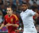 Yann M'Vila lors de l'Euro 2012 le 23 juin 2012 en Ukraine