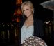 Adriana Karembeu lors de son l'anniversaire, célébré la semaine dernière sur la péniche Maikala face à la Tour Eiffel