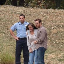 Julia Roberts et Ewan McGregor sur le tournage de <em>August: Osage County</em>, à Bartlesville, le 4 octobre 2012.