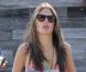 Alessandra Ambrosio et sa fille Anja à Malibu, le 7 octobre 2012.