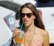 Alessandra Ambrosio à Malibu, le 7 octobre 2012.