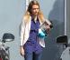 Jessica Alba se rend au bureau dans la journée du 11 octobre 2012