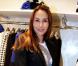 Vanessa Demouy lors de l'inauguration de la boutique Montagut rue du Faubourg Saint-Honoré ainsi que le lancement du site de vente en ligne de la marque, à Paris le 11 Octobre 2012.