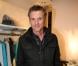 Denis Brogniart lors de l'inauguration de la boutique Montagut rue du Faubourg Saint-Honoré ainsi que le lancement du site de vente en ligne de la marque, à Paris le 11 Octobre 2012.