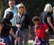 Heidi Klum, ses enfants, et ses parents vont voir Henry jouer au football. Brentwood, le 13 octobre 2012.