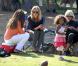 Heidi Klum, ses enfants, et ses parents vont voir Henry jouer au football. Brentwood, le 13 octobre 2012.