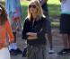Heidi Klum, supportrice stylée pour son fils Henry.   Brentwood, le 13 octobre 2012.