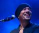 Pascal Obispo lors du concert donné pour le show Foot Concert du 13 octobre 2012 à Lyon en faveur de l'association Huntington Avenir