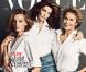 Daria Werbowy, Stephanie Seymour et Lauren Hutton, trois générations en jean et chemise blanche photographiées par Inez et Vinoodh pour le numéro de novembre 2012 de Vogue Paris.