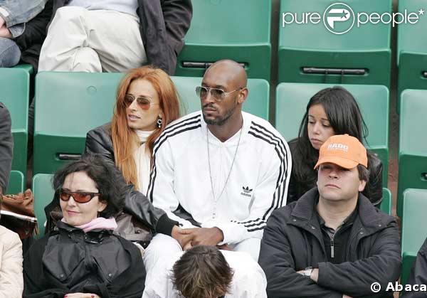 Nicolas Anelka et sa femme Barbara