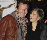 Jean-Luc Reichmann et Véronique Jannot en novembre 2011 à Paris