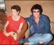 Sylvia Kristel et Ian McShane au Festival de Cannes, en 1977.