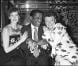 Sylvia Kristel, Sammy Davis Jr. et Régine à Paris, le 30 juin 1981.