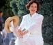 Sylvia Kristel au Festival de Cannes, le 9 mai 1990.