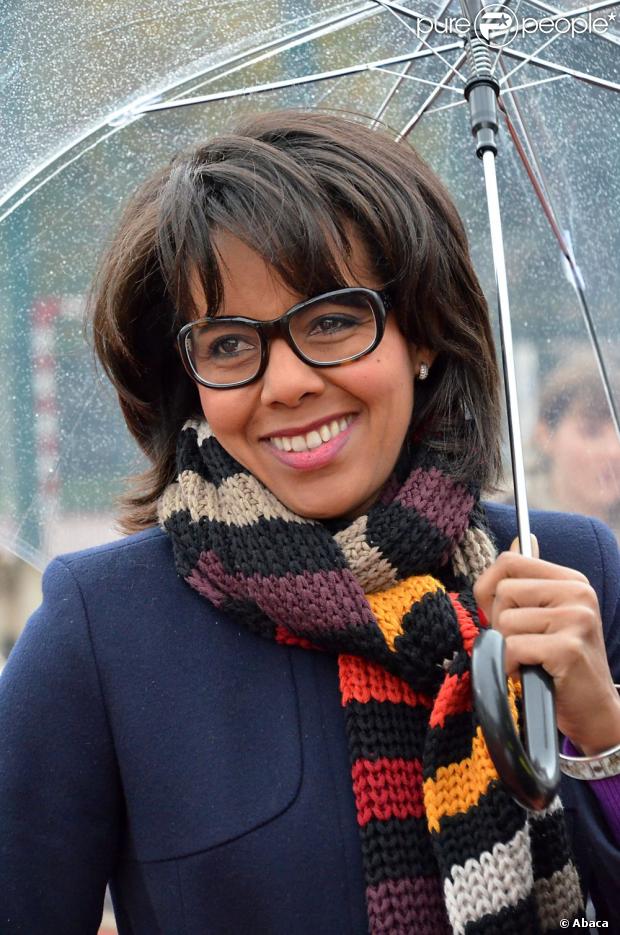 Audrey Pulvar à Paris, le 3 décembre 2011.